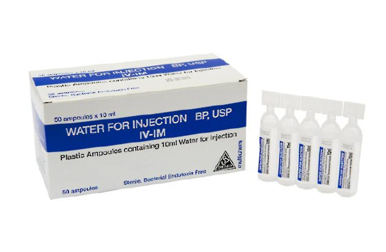 Multichem Sterilised Water for Injection ampoules 10ml - Box 50